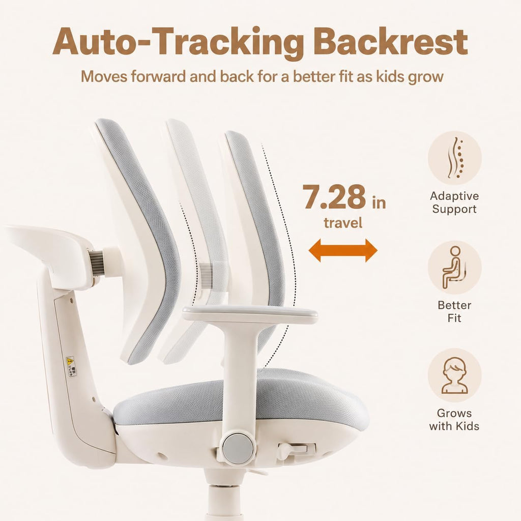 Ergonomic Adjustable Kids Study Desk Chair