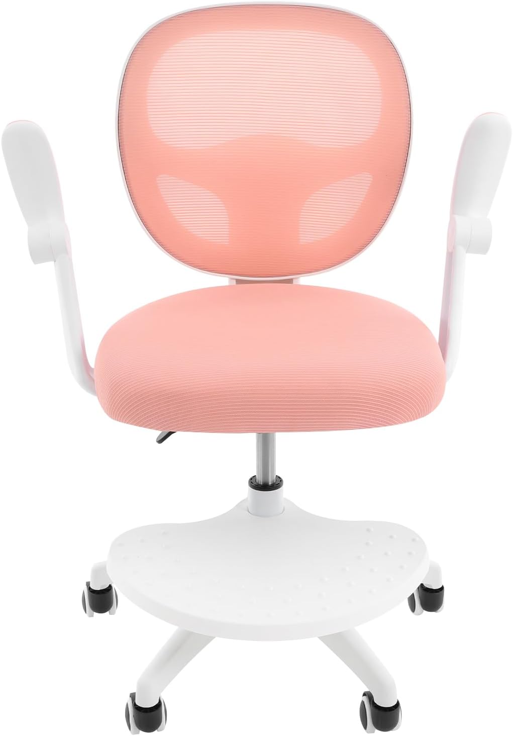 Pink Ergonomic Rolling Kids Study Office Chair