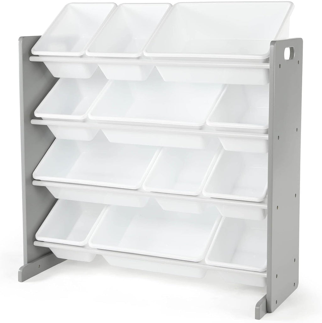 4‑Tier Kids Toy Storage Organizer With Bins