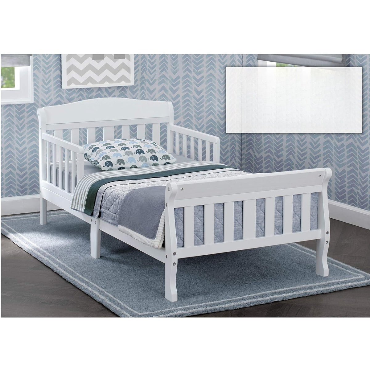 Delta Children Canton Toddler Bed, White