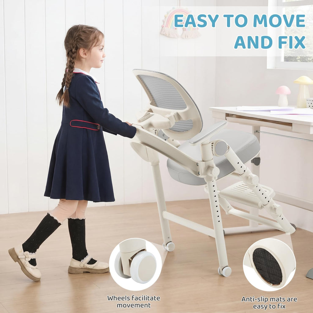 Ergonomic Adjustable Kids Study Desk Chair