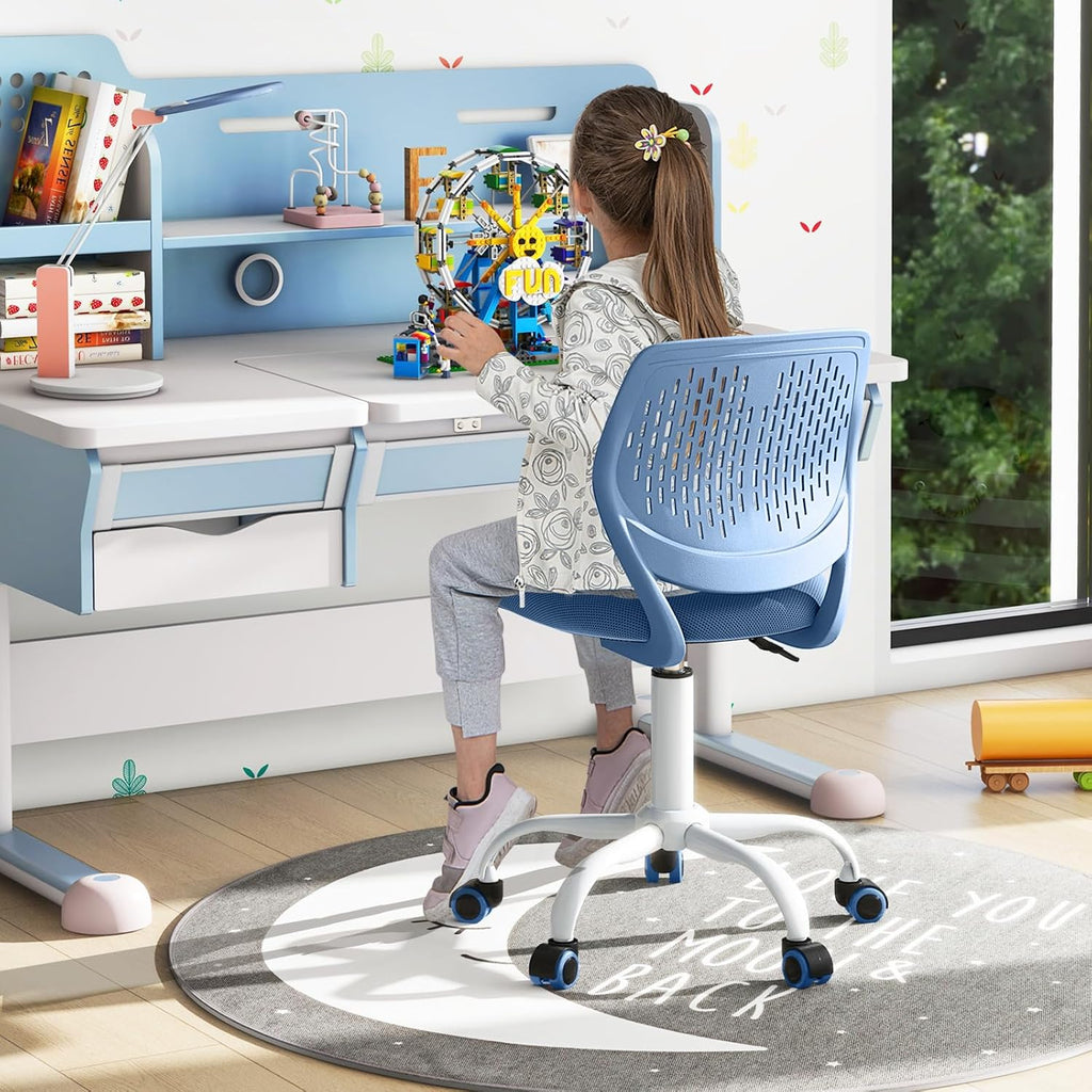 Mesh Adjustable Swivel Kids Study Desk Chair