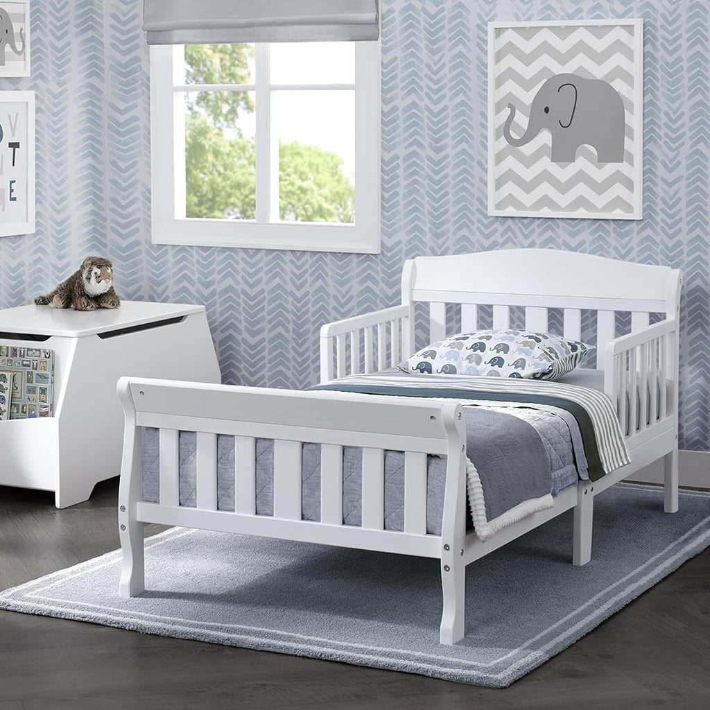 Delta Children Canton Toddler Bed, White